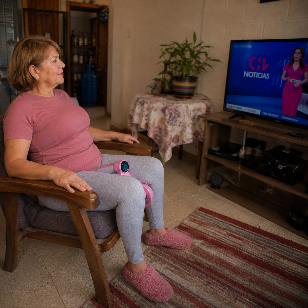 Ejercitador de Muslos, Piernas y Suelo Pélvico | Fácil de Usar en Casa