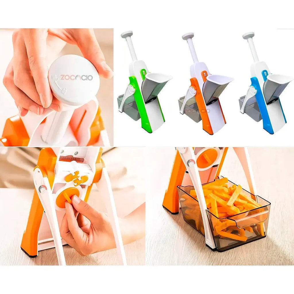 Cortador multifunción de frutas y verduras - CortaFácil Pro