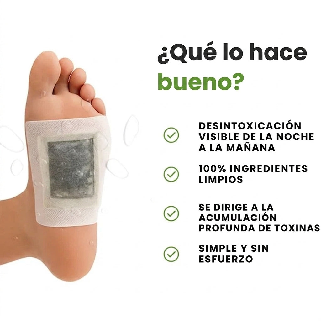 Parches desintoxicantes | Recupera el equilibrio y el bienestar