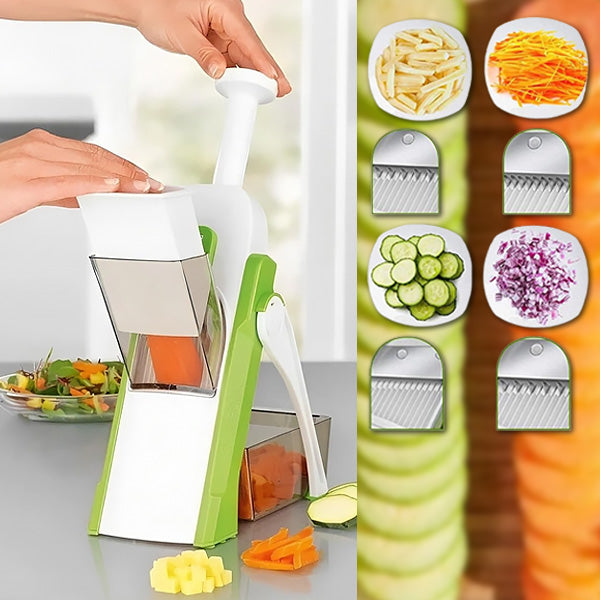 Cortador multifunción de frutas y verduras - CortaFácil Pro