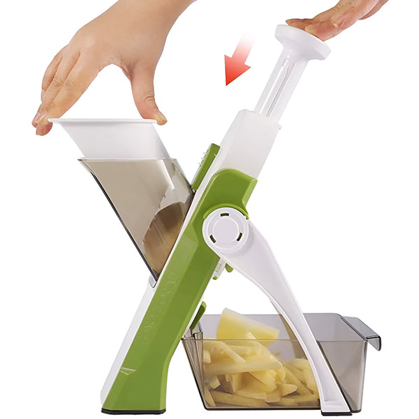 Cortador multifunción de frutas y verduras - CortaFácil Pro
